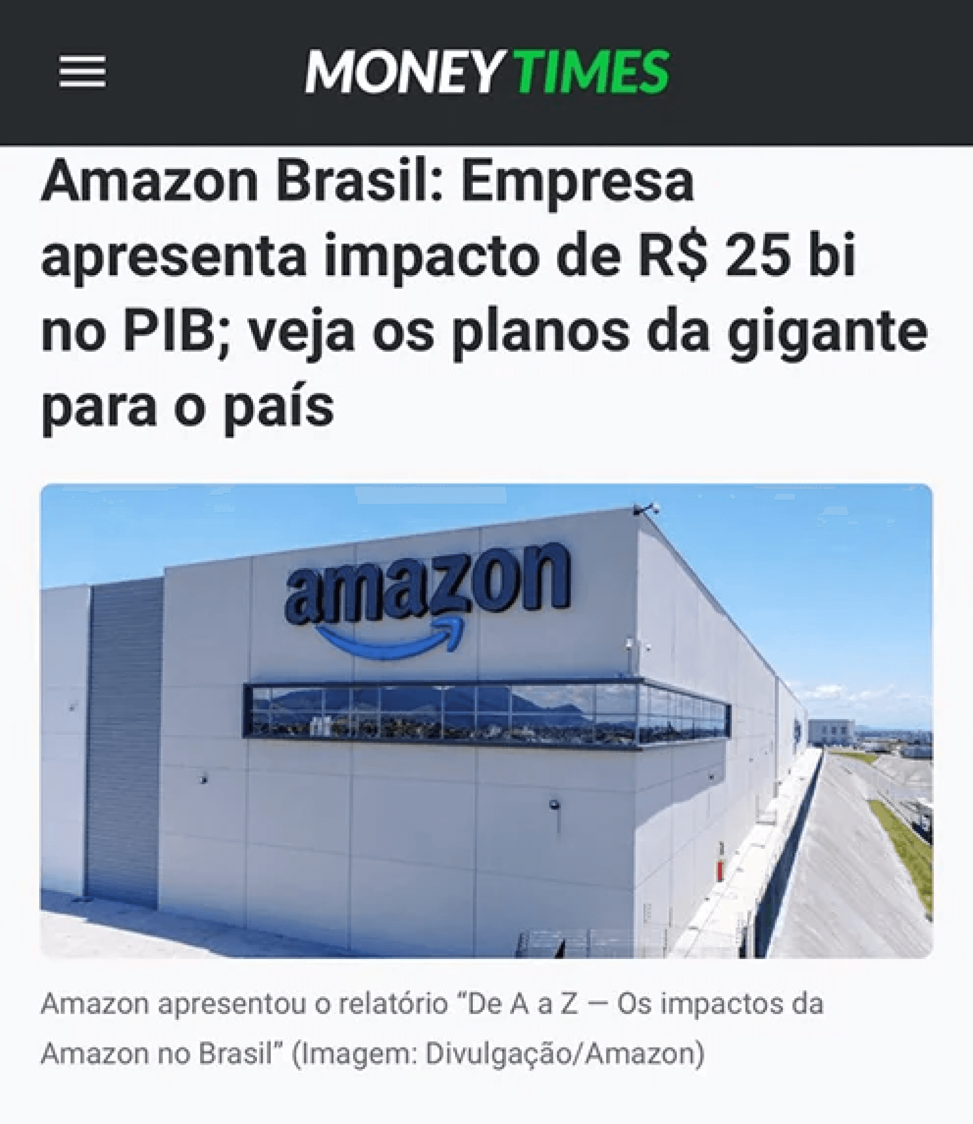 Notícia sobre vendas em marketplaces
